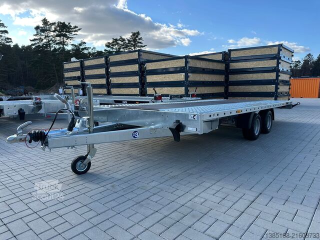 автомобільний автовоз-причіп Martz  2,7t  4,5m mit Seilwinde Auto Anhänger Trailer KFZ Transporter