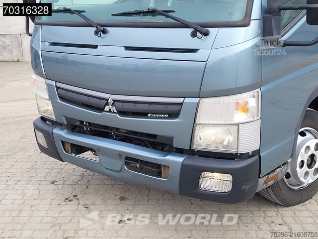 Containertransport (portaalarmsysteem) Mitsubishi Canter 7C18 4X2 7tons Roellitch Absetzkipper Au...