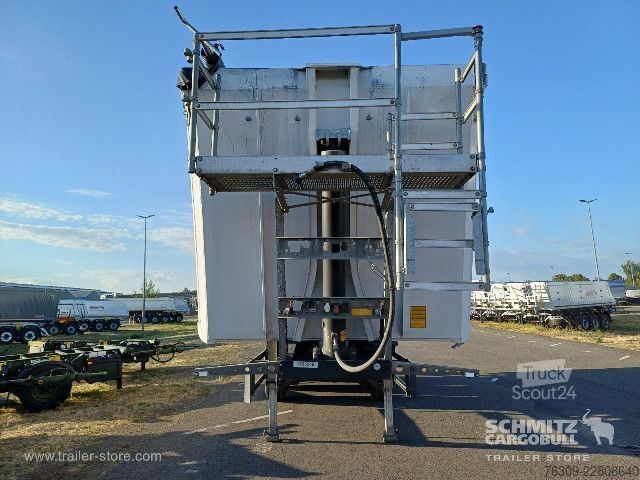 Semi-reboque basculante Schmitz Cargobull Kipper Alukastenmulde 52m³