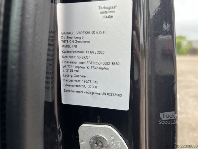 BE-SZM Iveco Daily 50C21 Tijhof Kuiper 7230kg Laadvermogen O...