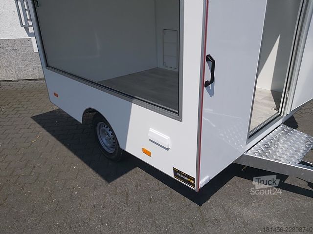 Säljtrailer trailershop 250x200x230cm retro style für DIY Ausbau verfügbar