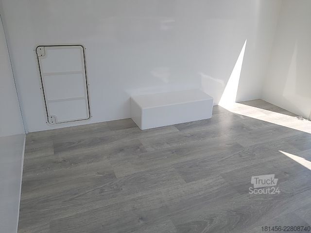 Säljtrailer trailershop 250x200x230cm retro style für DIY Ausbau verfügbar