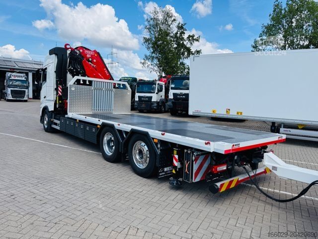 Flatbed truck VOLVO FH540 6x2 Containerpritsche mit F545RA.2.26