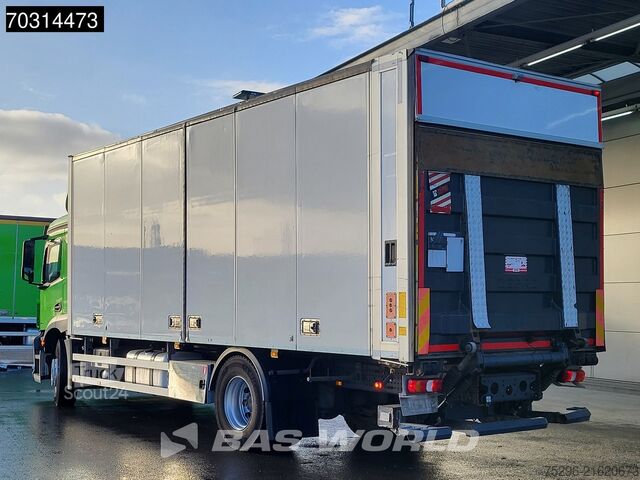 Box body Mercedes Antos 1827 4X2 19.5tonner 2000kg Ladebordwand A...