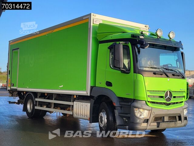 Box body Mercedes Antos 1827 4X2 19tonner 2000kg Ladebordwand Ful...
