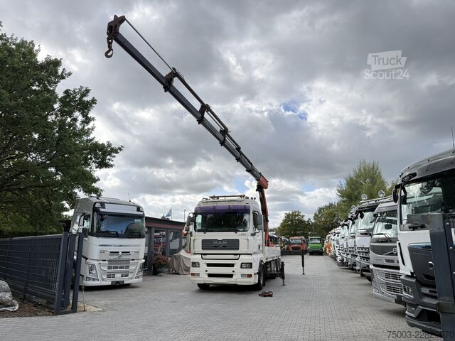 Żuraw samochodowy MAN TGA 26.480 6X2 Palfinger 29002 mit JIB