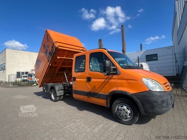 Three-way tipper van IVECO Daily 50C18DK*MEILLER DREI SEITEN KIPPER*