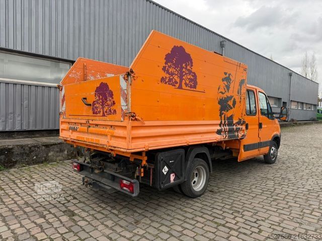 Three-way tipper van IVECO Daily 50C18DK*MEILLER DREI SEITEN KIPPER*