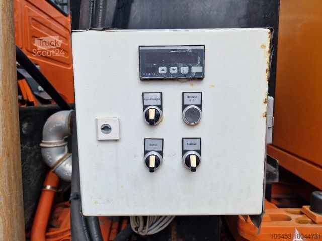 Vacuum tank truck MAN 14.280 Kanalreiniger/Kipper 4x4+Selbstfahrende