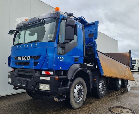 Basculantă cu trei căi IVECO Trakker 450 8x4 AD340T45 Dautel Kipper Bordmatik