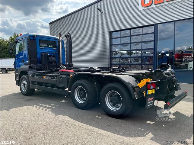 Haakarmsysteem Man TGS 26.400 6x4 Manual Full Steel Just 327.817 km!