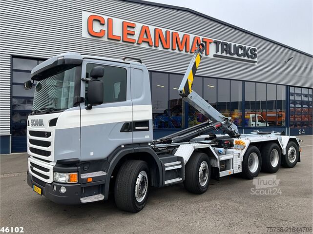 Haakarmsysteem Scania G 490 10x4 Euro 6 Retarder Hiab 26 Ton haakarms...