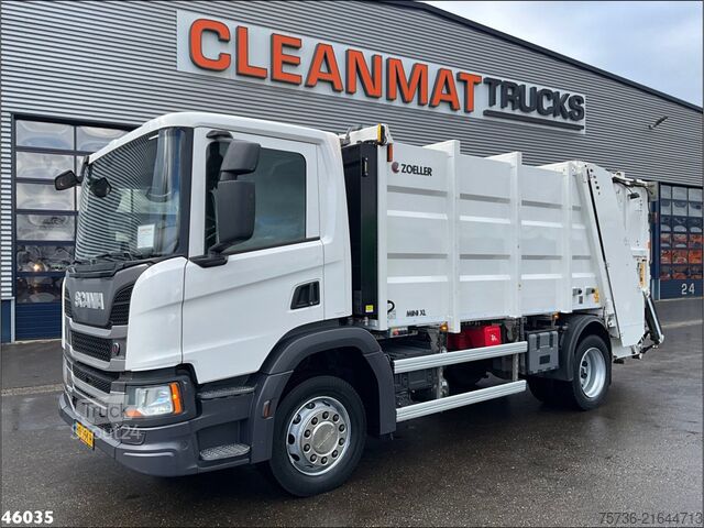 Vuilniswagen Scania P 320 Euro 6 Zoeller 11 m³ Just 157.459 km!