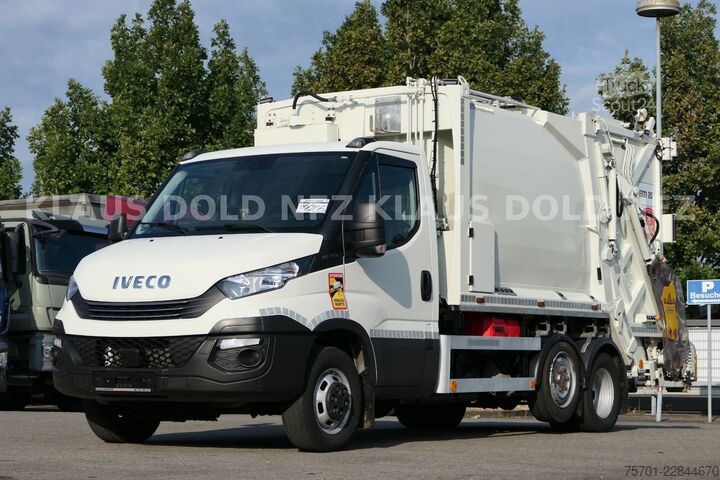 Camion à ordures IVECO 50-180 Müllwagen MOL Liftachse Euro 6
