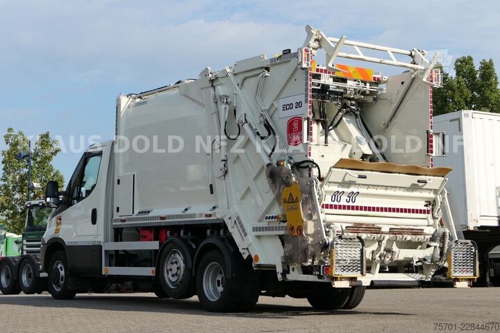 Camion à ordures IVECO 50-180 Müllwagen MOL Liftachse Euro 6