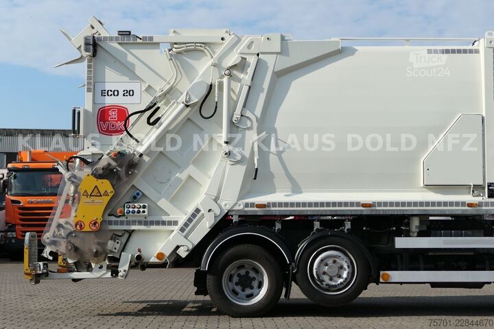 Camion à ordures IVECO 50-180 Müllwagen MOL Liftachse Euro 6