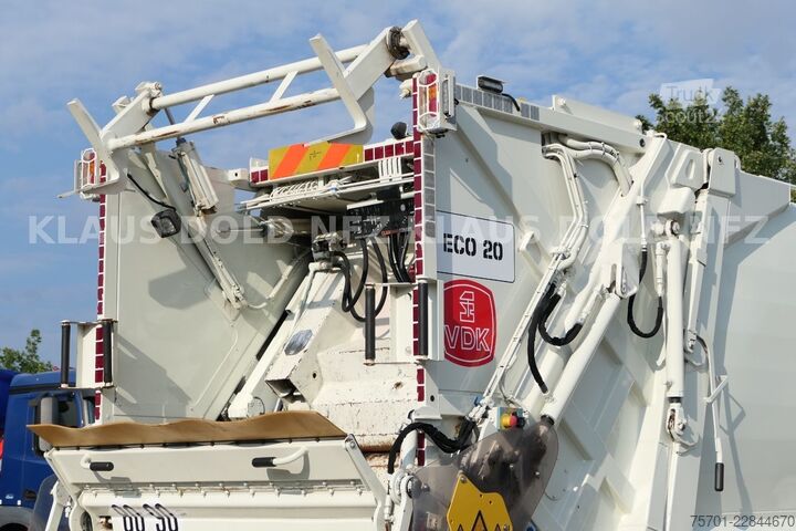 Camion à ordures IVECO 50-180 Müllwagen MOL Liftachse Euro 6