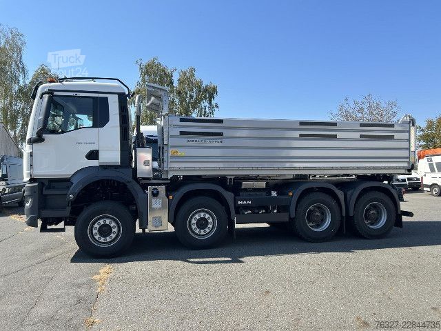 Savitvežis MAN TGS 41.520 8x4 BB KIPPER HENDRICKSON