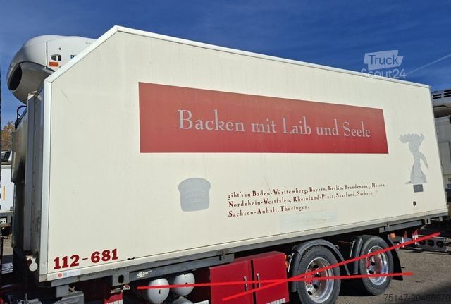 Anhänger-Wechselpritsche  BDF Tiefkühlkoffer Thermo King T-800R