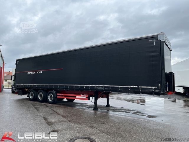 Semirimorchio con telone KÖGEL SN 24*Tautliner*Zertifikat XL*SAF-Achsen*