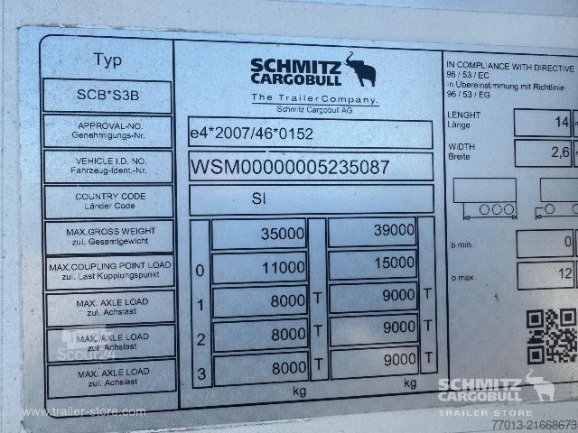 Semiremorcă frigorifică Schmitz Cargobull Reefer Multitemp