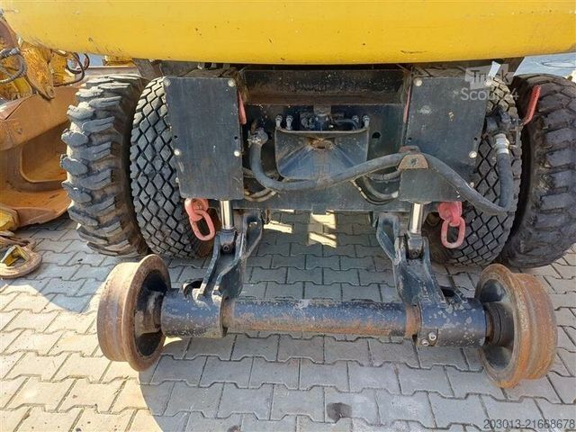 Gumikerekes kotrógép ATLAS 1404K ZW 4x4 ZW RAIL Zweiwegebagger + Anbauteile