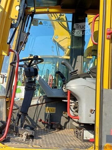 Gumikerekes kotrógép ATLAS 1404K ZW 4x4 ZW RAIL Zweiwegebagger + Anbauteile