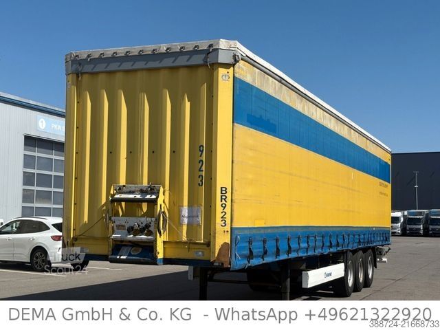 Open semitrailer with tarp KRONE SD*Liftachse*Edschaverdeck*XL Zertifikat*TÜV