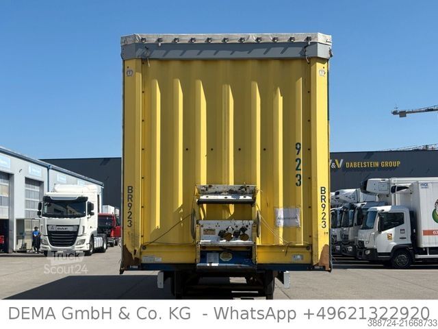Open semitrailer with tarp KRONE SD*Liftachse*Edschaverdeck*XL Zertifikat*TÜV