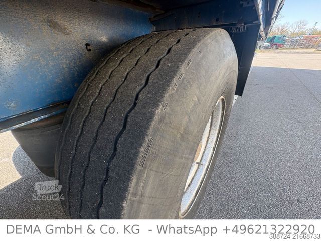 Open semitrailer with tarp KRONE SD*Liftachse*Edschaverdeck*XL Zertifikat*TÜV