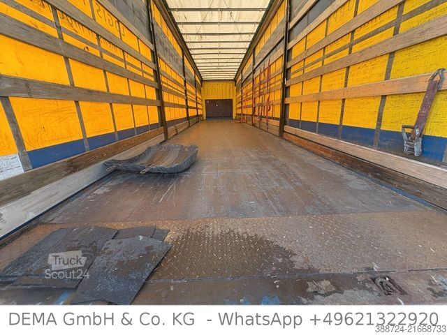 Open semitrailer with tarp KRONE SD*Liftachse*Edschaverdeck*XL Zertifikat*TÜV