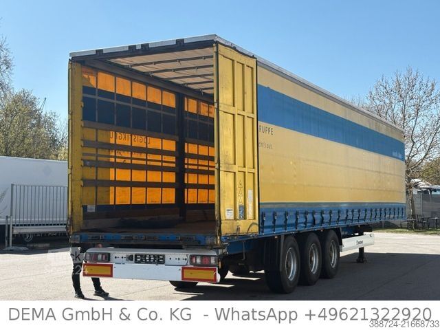 Open semitrailer with tarp KRONE SD*Liftachse*Edschaverdeck*XL Zertifikat*TÜV