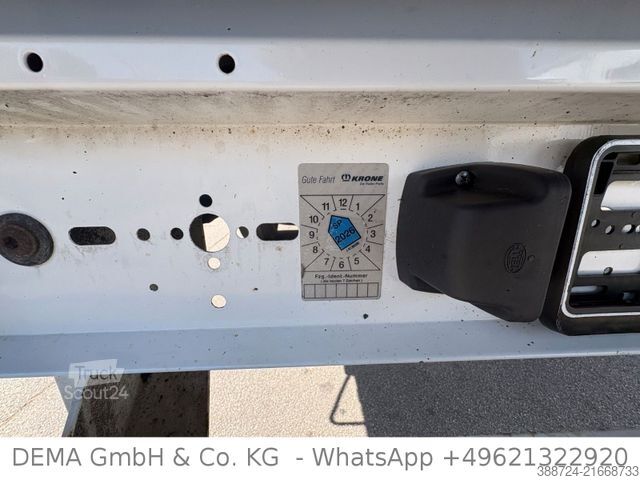 Open semitrailer with tarp KRONE SD*Liftachse*Edschaverdeck*XL Zertifikat*TÜV