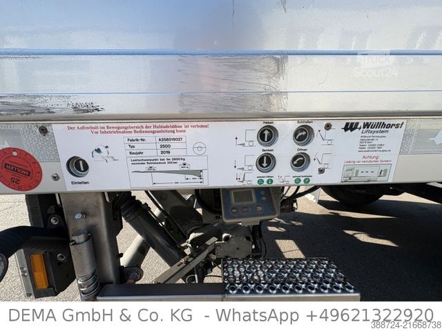 Semiremorcă frigorifică Wüllhorst TFSE24 TRI*Carrier*LBW*Lenk+Lift*LANG*