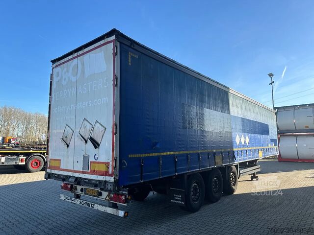 Sliding tarpaulins Schmitz Cargobull COIL / HUCKEPACK / Scheibebremsen / Rungtassche...