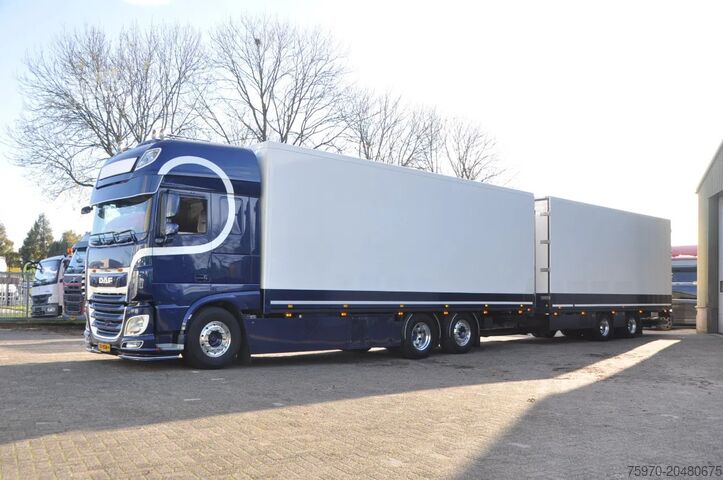 Kühl-/Tiefkühltransport DAF XF 530 SSC 6X2 2022 + 2011 DRACO FRIGO - BLOEME...