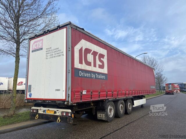 Bâché à rideaux latéraux Krone N/A Coil / Mercedes Axles / NL Trailer