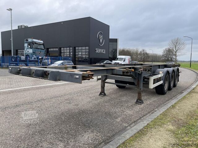 Transport kontenerowy Renders ROC 12.27 CC 20-30 FT Chassis / BPW Axles / Dis...
