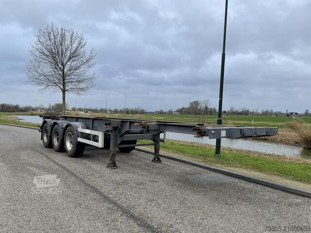 Transport kontenerowy Renders ROC 12.27 CC 20-30 FT Chassis / BPW Axles / Dis...