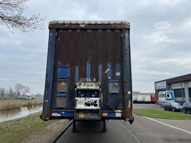 Bâché à rideaux latéraux Krone SD 3-Axle Mega / BPW Axles / NL Trailer