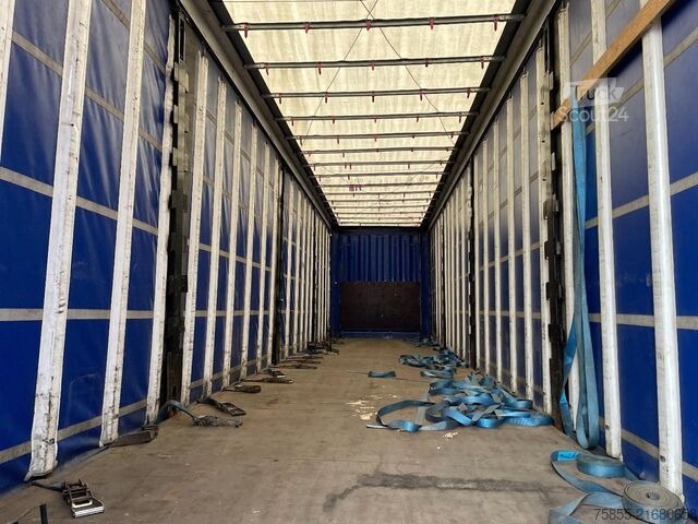 Bâché à rideaux latéraux Krone SD 3-Axle Mega / BPW Axles / NL Trailer