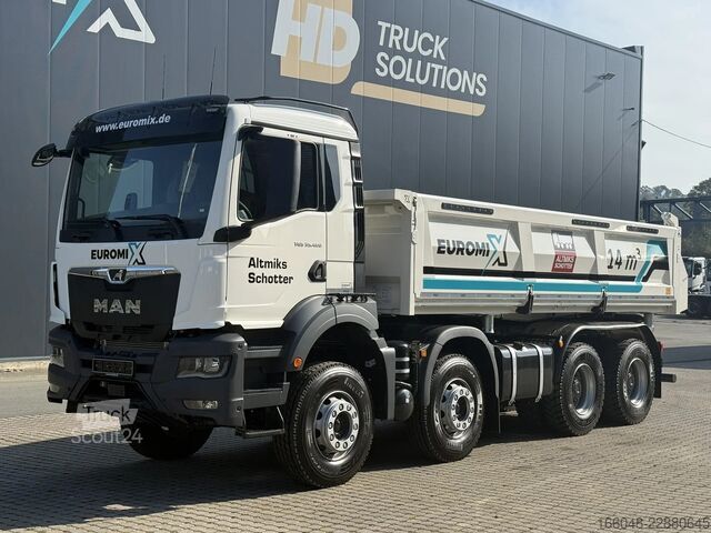 Teherautó MAN TGS 35.480 TGS 35.480 8x4 Retarder 3-Seiten-Kipper
