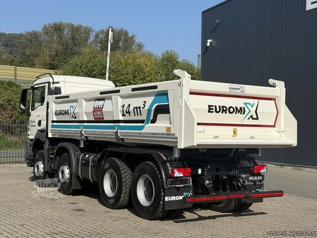 Teherautó MAN TGS 35.480 TGS 35.480 8x4 Retarder 3-Seiten-Kipper