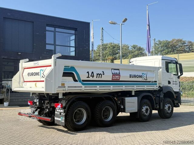 Teherautó MAN TGS 35.480 TGS 35.480 8x4 Retarder 3-Seiten-Kipper