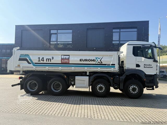 Teherautó MAN TGS 35.480 TGS 35.480 8x4 Retarder 3-Seiten-Kipper