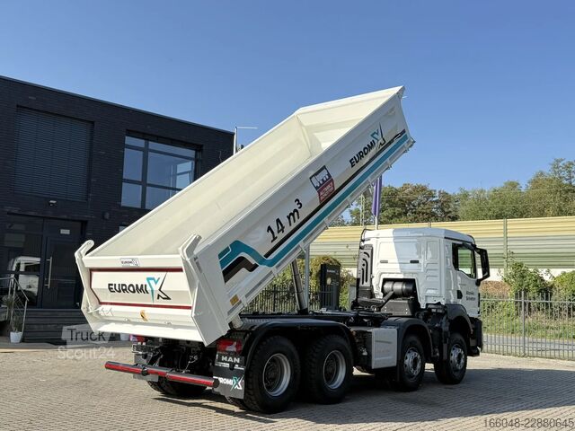 Teherautó MAN TGS 35.480 TGS 35.480 8x4 Retarder 3-Seiten-Kipper