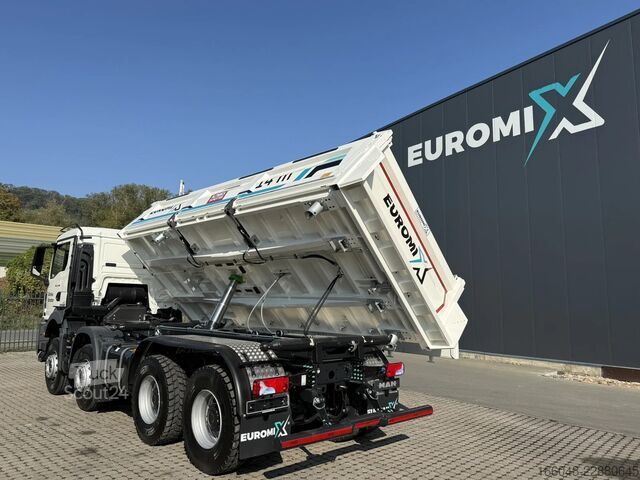 Teherautó MAN TGS 35.480 TGS 35.480 8x4 Retarder 3-Seiten-Kipper