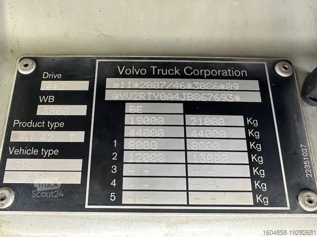 Standaard-SZM Volvo FH 460 / GLOBETROTTER / EURO 6 / I-Shift / HYDR...