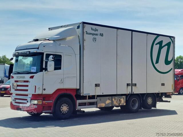 Kufr Scania R500 V8 Highline 6x2*4 - Box with side doors - ...