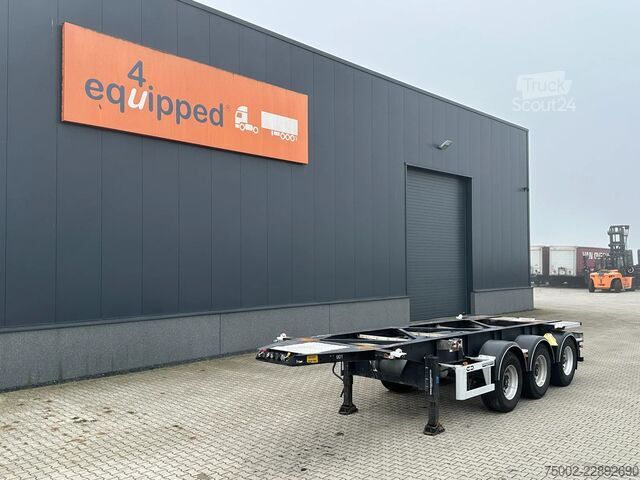 Транспорт на контейнери Van Hool 3B2013 20FT ADR CHASSIS / empty weight 3.300kg ...